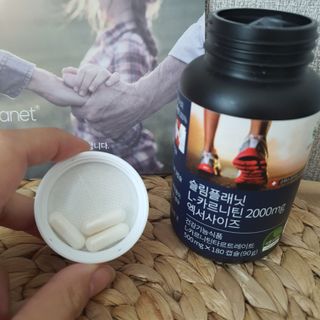슬림플래닛 L카르니틴 2000mg 엑서사이즈 — 5점을 준 리뷰어가 2021년 11월 올린 사용 사진