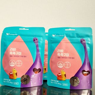 푸름웰니스 라바 쑥쑥구미 36g — 5점을 준 리뷰어가 2022년 2월 올린 사용 사진