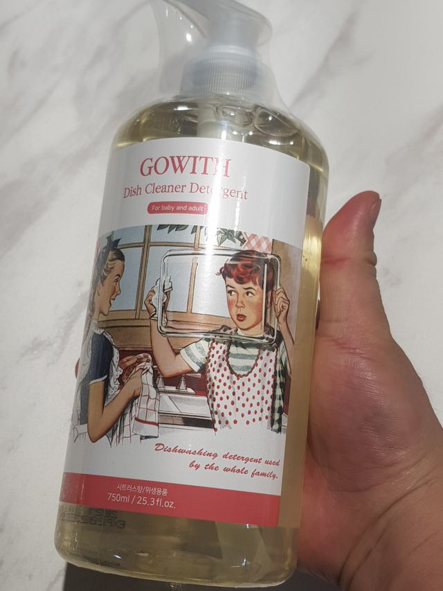 고위드올인원 주방세제 750ml 리뷰 사진