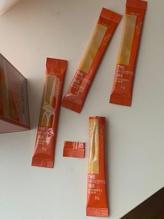 [닥터루템]맛있는 파인애플맛 과채효소 THE파이토엔자임365 1box (30포) — 5점을 준 리뷰어가 2022년 10월 올린 사용 사진