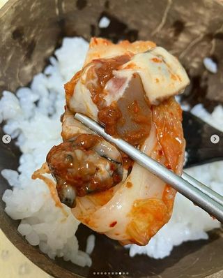 셰프애찬 별미김치 굴겉절이 1kg — 5점을 준 리뷰어가 2022년 12월 올린 사용 사진