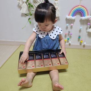 서울약사신협_투데이홍삼정플러스스틱_10g x 60포 — 5점을 준 리뷰어가 2021년 7월 올린 사용 사진