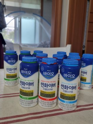 LIVE 매일바이오 썬화이버 드링킹 요거트 — 5점을 준 리뷰어가 2022년 8월 올린 사용 사진