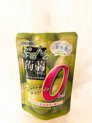 ORIHIRO 오리히로 곤약젤리 제로칼로리 130g 4종 4팩(맛별로 1팩씩) — 5점을 준 리뷰어가 2023년 3월 올린 사용 사진