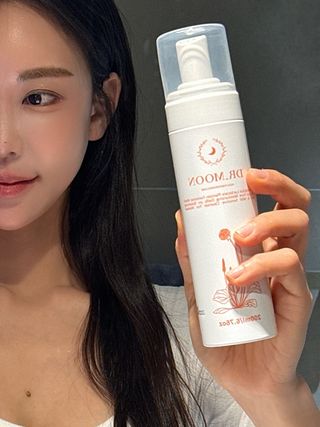 MF프리 [닥터문] 유산균 락토케어 질경초 여성청결제 200ml (폼타입) — 4.5점을 준 리뷰어가 2024년 12월 올린 사용 사진