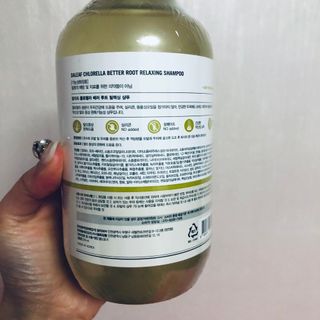 달리프 클로렐라 베러 루트 릴렉싱 샴푸 500ml — 5점을 준 리뷰어가 2021년 1월 올린 사용 사진