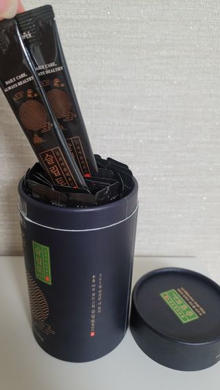 프리마인 자체 기업부설 연구소에서 찾아낸 건강한 수면의 비밀.  슬립토 플러스 30포 — 4점을 준 리뷰어가 2022년 4월 올린 사용 사진