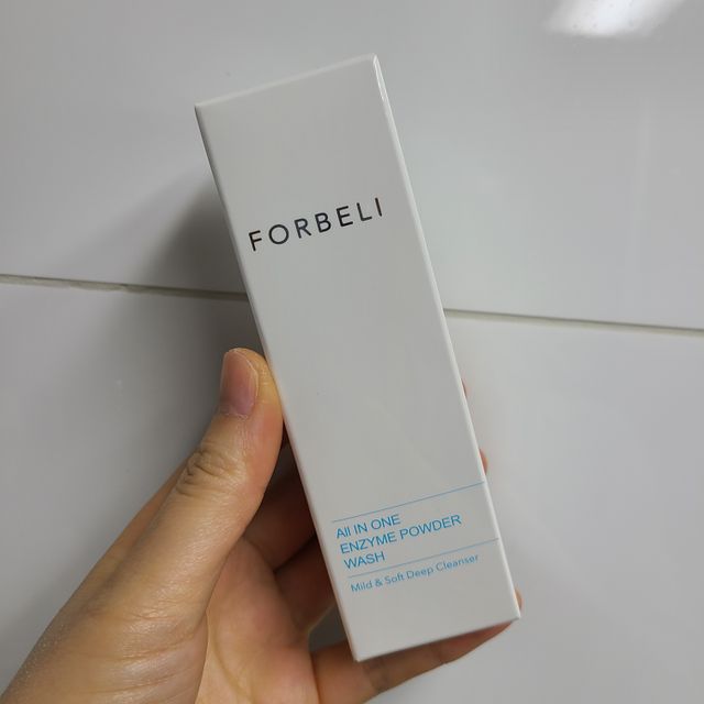 포베리 올인원 엔자임 파우더 워시 리뷰 사진