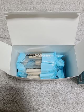 페페로니 2종 세트 클린플러스 덴탈껌 치킨+덕 — 5점을 준 리뷰어가 2021년 8월 올린 사용 사진
