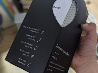 [이즈라이프코스메틱] 퍼퓸 드라이어 시트 히노끼향  or 블랑향 2중 택1 30매 — 5점을 준 리뷰어가 2021년 5월 올린 사용 사진