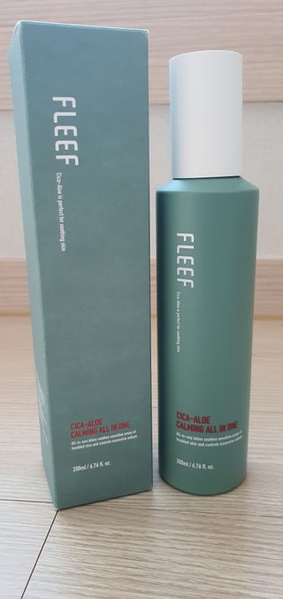 플리프 시카-알로에 카밍 올인원 200ml — 5점을 준 리뷰어가 2021년 1월 올린 사용 사진