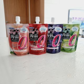 ORIHIRO 오리히로 곤약젤리 제로칼로리 130g 4종 4팩(맛별로 1팩씩) — 3.5점을 준 리뷰어가 2023년 3월 올린 사용 사진