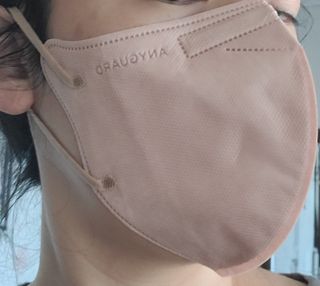 애니가드 셋업메베마스크 (대형 4컬러 + 중형 4컬러) — 5점을 준 리뷰어가 2022년 4월 올린 사용 사진