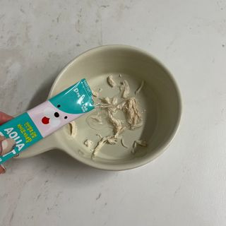 펫시랩 반려견용 액상 프리바이오틱스 아쿠아펫 — 5점을 준 리뷰어가 2021년 1월 올린 사용 사진