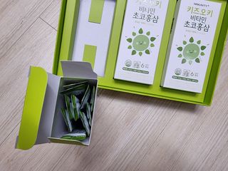 [이뮤니티플러스]우리아이 면역오키, 건강오키 _ 키즈오키 비타민초코홍삼 10포 1box — 5점을 준 리뷰어가 2022년 5월 올린 사용 사진