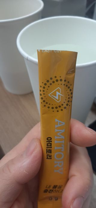 주식회사 씨크릿비에프랩 마시는 아미노산 아미토리 열대과일맛 14포 [1포, 5g / 보틀증정] — 5점을 준 리뷰어가 2023년 2월 올린 사용 사진