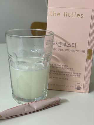 더리틀스 콜라겐부스터 — 5점을 준 리뷰어가 2022년 12월 올린 사용 사진