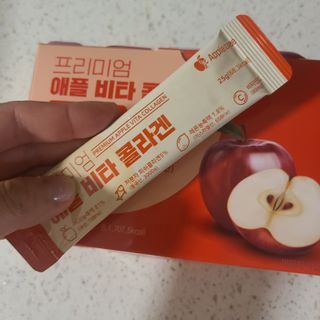 소담스퀘어 상암 [애플트리] 프리미엄 애플 비타 콜라겐 — 5점을 준 리뷰어가 2023년 1월 올린 사용 사진