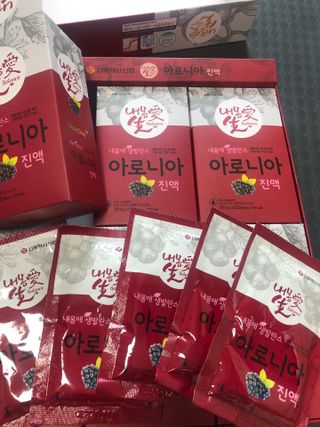 서울약사신협_내몸애생발란스아로니아_70ml x 30포 — 4.5점을 준 리뷰어가 2021년 6월 올린 사용 사진