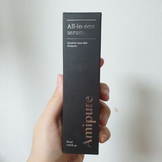 아미퓨어 바르는 아미노산, 미백+탄력+보습을 한 번에 올인원 세럼 — 5점을 준 리뷰어가 2022년 2월 올린 사용 사진