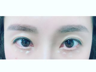 [NEW 탄력유턴 아이크림] AHC 유스 래스팅 리얼 아이크림 포 페이스 — 2점을 준 리뷰어가 2021년 2월 올린 사용 사진