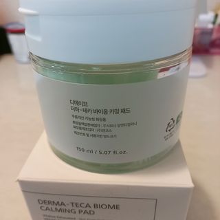 디에이브 더마-테카 바이옴 카밍패드 60매 — 5점을 준 리뷰어가 2022년 10월 올린 사용 사진