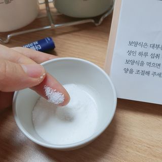 메이준뉴트리 더블액션 프리바이오틱스 플러스+ — 5점을 준 리뷰어가 2021년 7월 올린 사용 사진