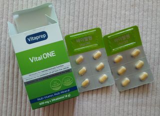 뉴트리션팩토리 비타프렙 바이탈원 종합비타민 멀티비타민 600mg — 5점을 준 리뷰어가 2021년 10월 올린 사용 사진