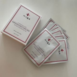 닥터마시멜로 마블러스 멀티 클리닉 마스크 — 5점을 준 리뷰어가 2021년 4월 올린 사용 사진