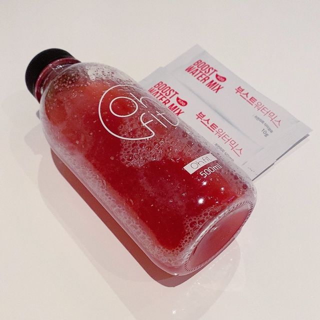 부스트워터믹스 1BOX (14포) + 전용보틀 (500ml/pt) 리뷰 사진