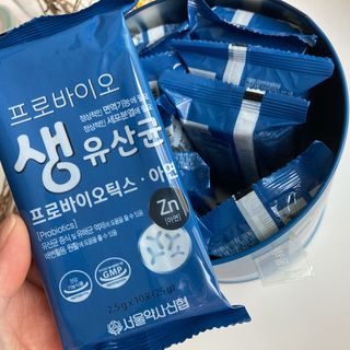 서울약사신협_프로바이오생유산균_2.5G x 100포 — 5점을 준 리뷰어가 2021년 5월 올린 사용 사진
