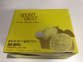 몽베스트 위드더 블랜딩 하우스 _레몬 블랙티 — 5점을 준 리뷰어가 2023년 1월 올린 사용 사진