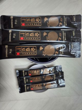 프리마인 자체 기업부설 연구소에서 찾아낸 건강한 수면의 비밀.  슬립토 플러스 30포 — 5점을 준 리뷰어가 2023년 1월 올린 사용 사진