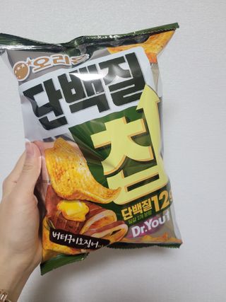 맛있게 채우는 단백질 12g, 닥터유 단백질칩 — 5점을 준 리뷰어가 2023년 12월 올린 사용 사진