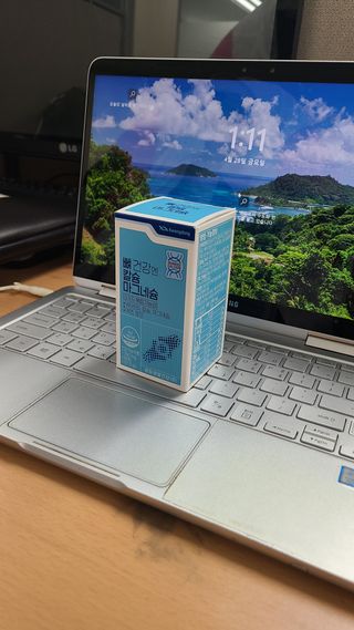 광동생활건강 뼈 건강엔 칼슘마그네슘 90정 3개월분 — 5점을 준 리뷰어가 2023년 5월 올린 사용 사진