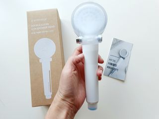바디빔 더블클린 비타 샤워기 — 5점을 준 리뷰어가 2021년 8월 올린 사용 사진
