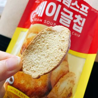 딜라이트 프로젝트 오뚜기스프 베이글칩 2종 — 5점을 준 리뷰어가 2021년 8월 올린 사용 사진