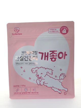 My Pet Care 천연단백질 관절건강에 개좋아 — 5점을 준 리뷰어가 2021년 3월 올린 사용 사진
