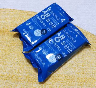 서울약사신협_프로바이오 생유산균 2.5g 160포 — 5점을 준 리뷰어가 2021년 7월 올린 사용 사진