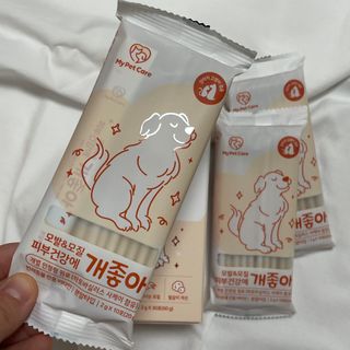 My Pet Care 모발과 모질 피부건강에 개좋아 — 5점을 준 리뷰어가 2021년 1월 올린 사용 사진