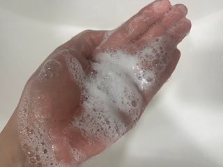 닥터시드 티트리 앤 라임 비건 지성케어 쿨 탈모 샴푸 (1000ml) — 5점을 준 리뷰어가 2024년 4월 올린 사용 사진