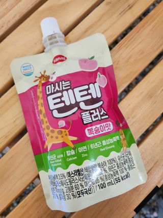 나우캠페인용 [한미사이언스] 우리 아이 튼튼, 엄마 마음 든든! 마시는텐텐 플러스 (100ml*10입) — 5점을 준 리뷰어가 2023년 10월 올린 사용 사진
