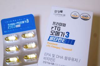 체인미 프리미엄 rTG 오메가3 비타민E 850mg x 30캡슐 — 5점을 준 리뷰어가 2021년 11월 올린 사용 사진