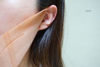 아이디플라코스메틱 아이디 페이스핏 마이너스 밴드 v2 — 5점을 준 리뷰어가 2022년 5월 올린 사용 사진