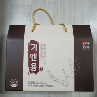 [몸엔용] 무더운 날씨에 국산녹용 기엔용으로 몸보신 50ml x 30포 — 5점을 준 리뷰어가 2021년 6월 올린 사용 사진