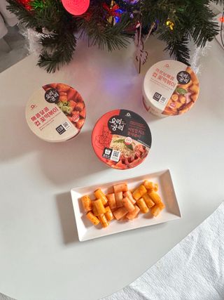 프리 [요리궁리] 타입 B (매콤,치즈,매콤까르보) 꽃떡볶이 6개입 세트 — 5점을 준 리뷰어가 2024년 12월 올린 사용 사진