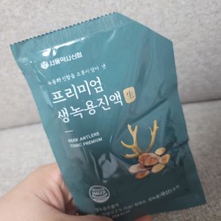 서울약사신협 약사신협_생녹용 진액_70ml x 30포 — 5점을 준 리뷰어가 2021년 7월 올린 사용 사진