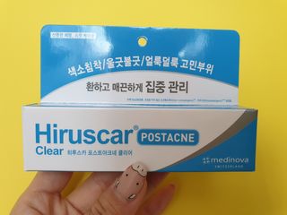 히루스카 포스트아크네 클리어 — 5점을 준 리뷰어가 2021년 1월 올린 사용 사진