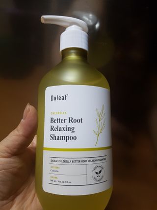 달리프 클로렐라 베러 루트 릴렉싱 샴푸 500ml — 5점을 준 리뷰어가 2021년 3월 올린 사용 사진