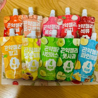 참앤들황토농원 10가지 맛, 입맛대로 스페셜하게~ 가볍게 한 포 땡! 곤약젤리 스페셜 패키지 130ml x 30포 — 5점을 준 리뷰어가 2023년 1월 올린 사용 사진